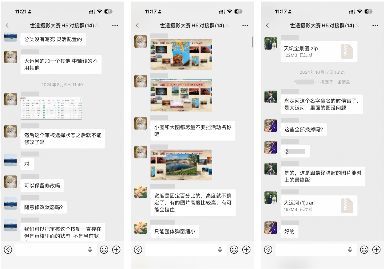 北京一网天行公司项目服务过程截图