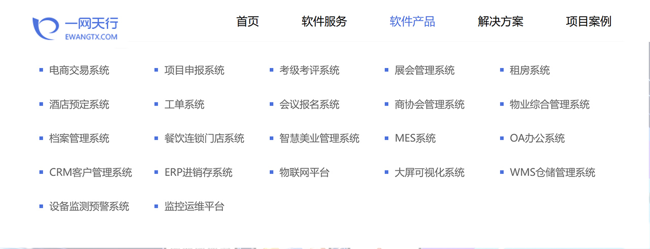 北京一网天行企业软件定制开发